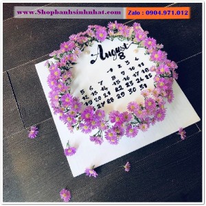 Bánh Sinh Nhật Cuốn Lịch - CL44